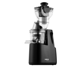 MIUI FilterFree Slow Juicer met roestvrijstalen zeef - 8-traps schroef masticating originele sapcentrifuge voor commercieel gebruik