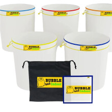Complete 25-Kit All-Mesh Bubble Bags Set - 5 Gallon, 5 Bags with 25 to 220 Micron Sizes