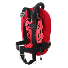 Compact Camouflage 30lbs Scuba Tech Diving BCD with Travel Backmount Donut Wing & Single Cylinder STA Harness Buoyancy Compensators