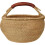 Handcrafted Straw Woven Portable Storage & Picnic Basket 1