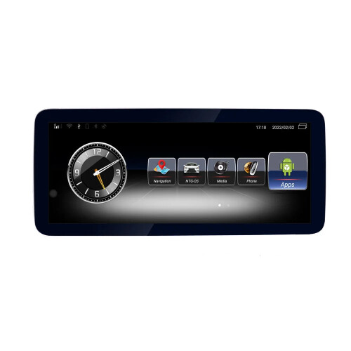 Android 13 Navigation GPS with CarPlay for Mercedes Benz W212 E-Class (2009-2012) - LHD/RHD Multimedia Player Screen