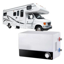Compact 12V elektrische waterverwarmer voor campervans en caravans - efficiënt warmwatersysteem voor een warme douche