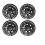 Tesla Model Y 19-Inch Performance Wheel Covers - Full Coverage Hubcaps (4-Pack, 2018-2024) 1