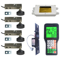 YZC-320C High Precision Loadmeter Kit: 2000kg/5 Ton Shear Beam Alloy Steel Load Cell with Display for DIY Weighing Solutions