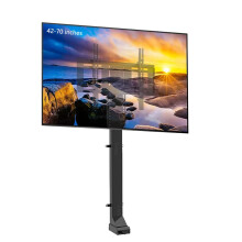70-inch tv-meubel met geïntegreerde verticale hefbeugel en meervoudige versterking - Slim elektrisch hef systeem