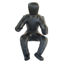 Premium PU Leather Brazilian Jiu Jitsu Training Dummy for Martial Arts, Taekwondo, and Karate Practice