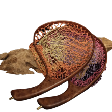 Handcrafted Portable Folding Trout Fishing Net by Aioush