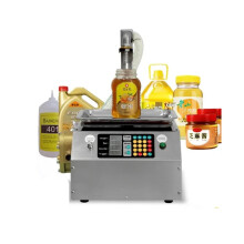 Automated Viscous Liquid Filling Machine for Honey, Sauce, and Edible Oils - Flow Weighing Technology