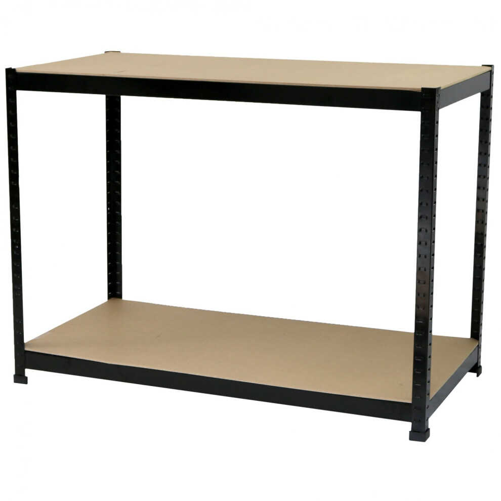 Oypla Industrial Heavy Duty Steel Workbench Table Shelving Garage Shed