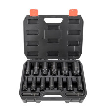 15-delige 1/2 inch luchtsocketadapterset voor universele pneumatische en elektrische slagmoersleutels