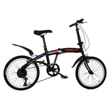 Selfree 20-inch opvouwbare volwassenenfiets met schijfremmen en variabele snelheid - Aanpasbaar voor kinder-mountainbiken