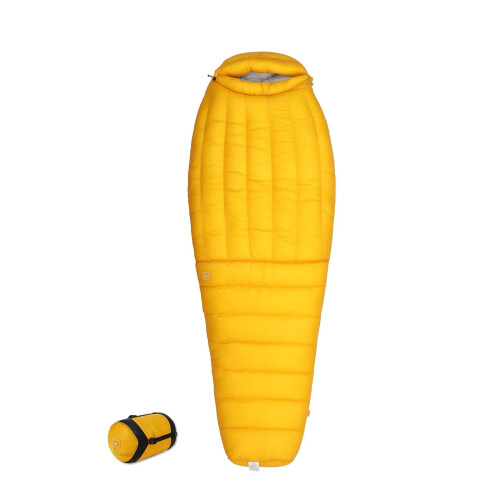 Ultralight 800FP Down Sleeping Bag for Winter Backpacking - 10D/7D Lightweight Design