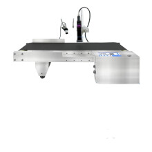 High-Precision 7mm Geïntegreerde Conveyor Inkjet Printer met 4,3” Touchscreen – Cartridgevrije Codeersystemen voor Productielijnen