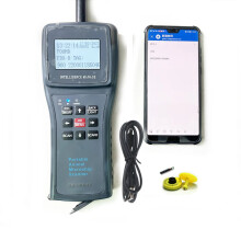 High-Performance 134 2kHz Long-Distance Portable Animal Microchip & Ear Tag Scanner - Large Memory Handheld Reader ISO11785/84 FDX-B Complia