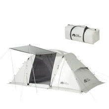 Ruime Mobi Garden Shijia SJ4 families tent - 2-kamers, 4-persoons glamping en kampeeronderkomen