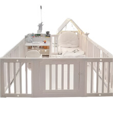 CozyPlay Binnen Kinder Speelhuisje & Veiligheid Afzetting Speelpen