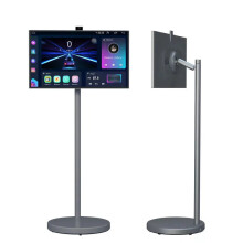 27-Inch Portable Touchscreen Monitor with 8MP Camera, Built-in Battery, HDMI, Bluetooth, and Qualcomm Octa-Core Processor