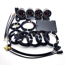 60mm STI Genome multifunctionele meter voor Subaru: water temperatuur, olie temperatuur, oliedruk en boostmonitoring - compatibel met Forest