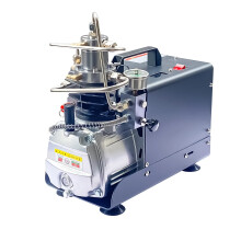 Nuoge 4500 PSI 300 Bar PCP Air Compressor with Auto Stop - High-Pressure Electric Compressor for Scuba Diving Tank Filling