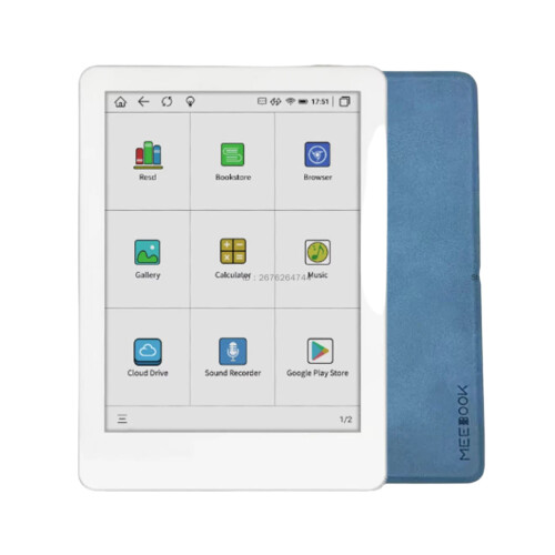 Meebook M6C Colorful eReader - 6'' Display, Android 11, Google Play, 3GB RAM, 32GB Storage