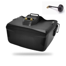 Skyzone Cobra X V4 FPV-bril - 1280x720 LCD, SD-kaart, 5.8GHz 48CH, SteadyView H.264 DVR, 60FPS MOV, 6MBPS