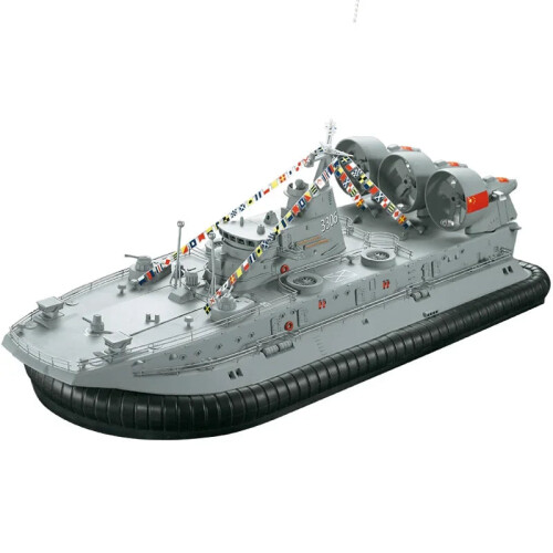 Rechargeable Remote Control Hovercraft - 50cm Large Amphibious Air Cushion Landing Ship
