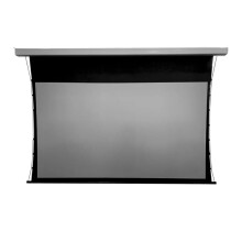80-inch high-class gemotoriseerde ALR-projectorscherm voor ultra-short-throw-projectors - 4K 3D Pet-kristalmateriaal