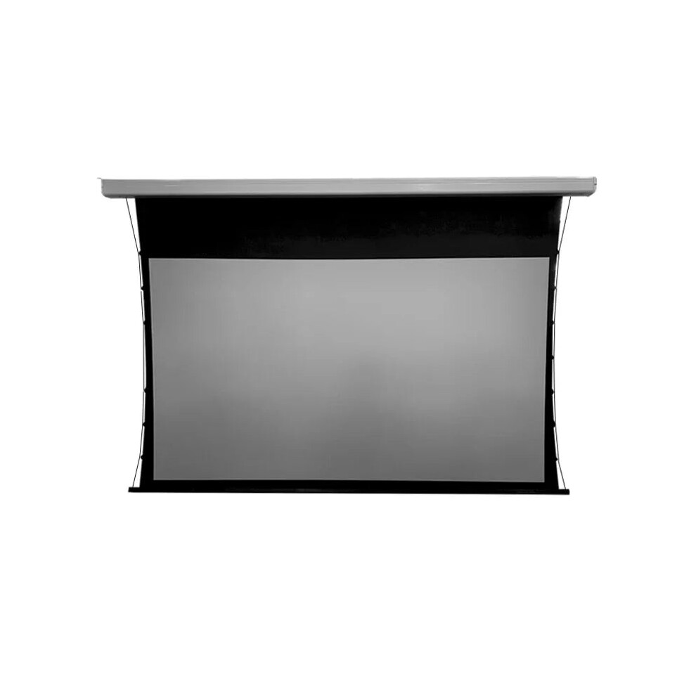 80-inch high-class gemotoriseerde ALR-projectorscherm voor ultra-short-throw-projectors - 4K 3D Pet-kristalmateriaal