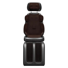 Multifunctioneel 220V Full-Body Massagemat voor op de stoel met kneden voor nek, rug, taille en cervicale wervelkolom