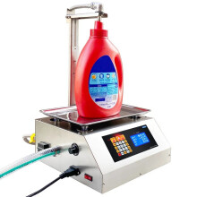 HD1700 Weighing Type Automatic Viscous Liquid Filling Machine - Dual Voltage (220V/110V) CNC Quantitative Filler