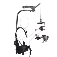 Yelangu Max Loading Easy Bear Rig Steadycam Set - Ondersteunt tot 18 kg voor 3-as Gimbal Handheld Stabilizer (Modellen B100, B200, B300)