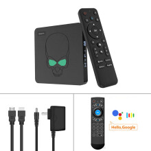 Beelink GT King WiFi 6 Android TV-box - Amlogic S922X Quad-Core, 4GB RAM, 64GB Opslag, BT 4.1, 1000M LAN, Android 9.0