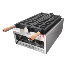 Dubbel voltage anti-kleefstalen stalen beer wafelmaker - Schattige beervormige wafel snackmachine