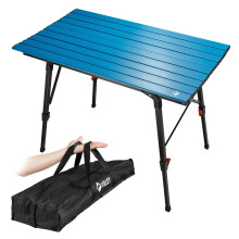 Compact Aluminum Folding Table for Camping, Outdoor Barbecue, and Garden Parties - Multifunctional & Portable Design