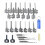 20-Piece Tin Foil Tool Set with Guide Pins & Cranks for Quick Opening 1