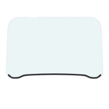Kemimoto Full Front Windscreen for Polaris UTV RZR Models (2008-2022): Compatible with RZR 800, S 800, 4 800, 900, 4 900, and 570