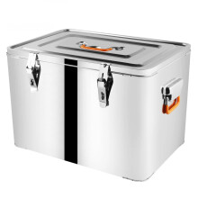 65L roestvrijstalen geïsoleerde bezorgbox - Commerciële koeler voor catering, buitenbier en visopslag