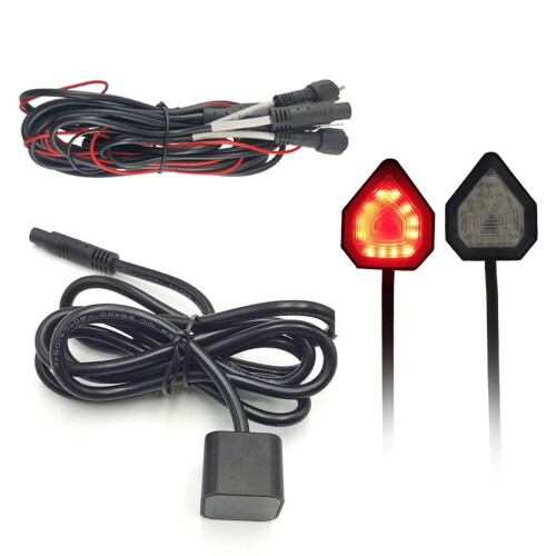Advanced Motorcycle Blind Spot Detection System with 77GHz Millimeter Wave Radar - Enhanced BSD Reversing Sensor for Safe Lane Changes, 50m