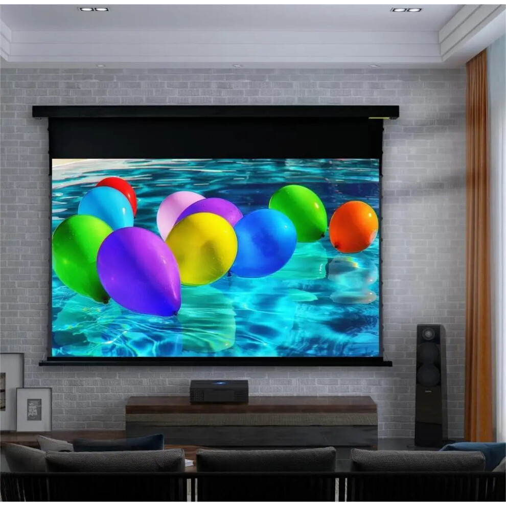 120-inch gemotoriseerde ALR-projectiescherm voor 4K HD Ultra Short Throw-projectoren