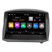 Ford Fiesta MK7 2009-2017 2DIN Android 13 Multimedia Player with Wireless CarPlay & Android Auto, GPS, WiFi, and RDS
