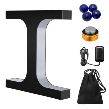 Dual Levitating Sneaker Display Stand for Eye-Catching Shopping Mall Exhibitions