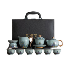 Elegant Miniature Kung Fu Tea Set with Matcha Whisk & Pot - Perfect for Travel & Japanese Teaware Enthusiasts