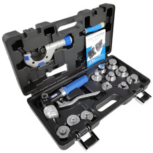 Veelzijdige HVAC hydraulisch zwikgereedschapset voor het uitzetten van koperen buizen (3/8 tot 1-5/8)