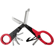 Kompaktes taktisches Multi - Tool: Tragbare Klappschere für medizinische Rettung & Outdoor - Überleben