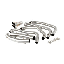 Kawasaki ZX7R Ninja 1996-2003 Slip-On Uitlaatluchtdemper & Header Link Pipe - 51mm