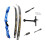 Sanlida X9 ILF Target Archery Recurve Bow Set - 25 Riser, Graphite Foam Core Limbs, BCY String & Accessories 1