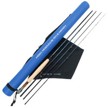 Maximumcatch Nano IM12 vliegvisstok - Ultralicht Toray Carbon, Snelle Actie, Extra Buiskoker inbegrepen, 3-8wt, 8'4-9'