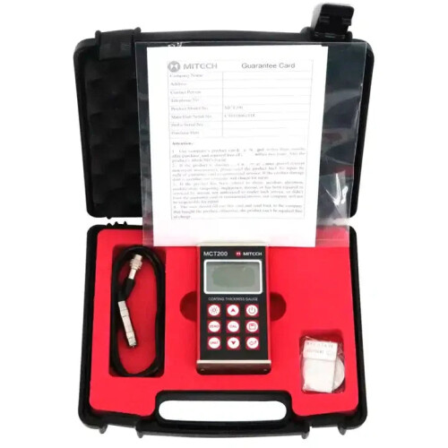 Precision Digital Coating Thickness Meter MCT200 - Measure 0-1250um Accurately