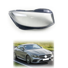 Mercedes-Benz S-Klasse W217 2-deurs Coupé 2018 Koplamplens Cover - Transparante Lampenkap Behuizing Vervanging