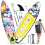 Premium Inflatable SUP Paddleboard Set - 6 Thick, Includes Paddle, Surf Fin, Coiled Leash, Inflator, and Carry Bag 1